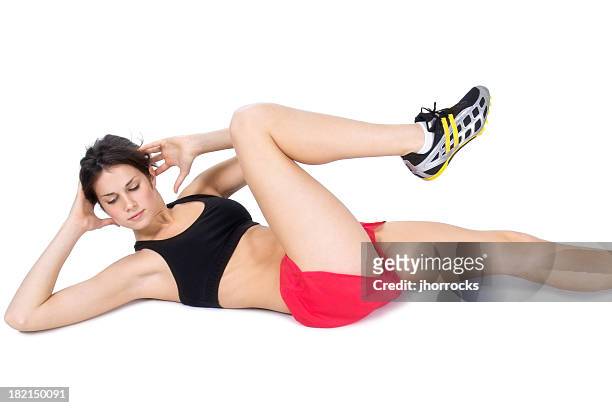 warming up - leg stretch girl stock pictures, royalty-free photos & images