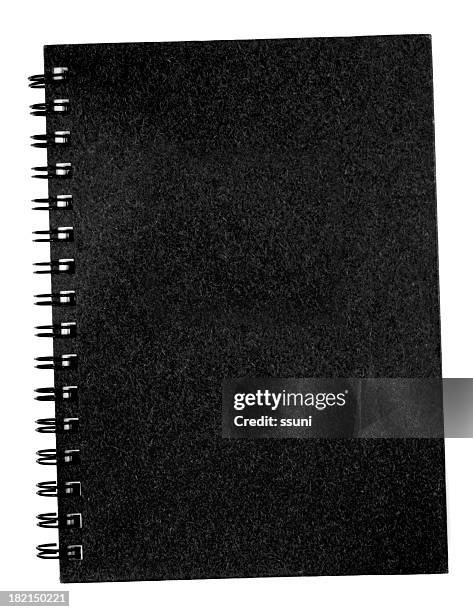 black notebook cover - note pad cover stock pictures, royalty-free photos & images