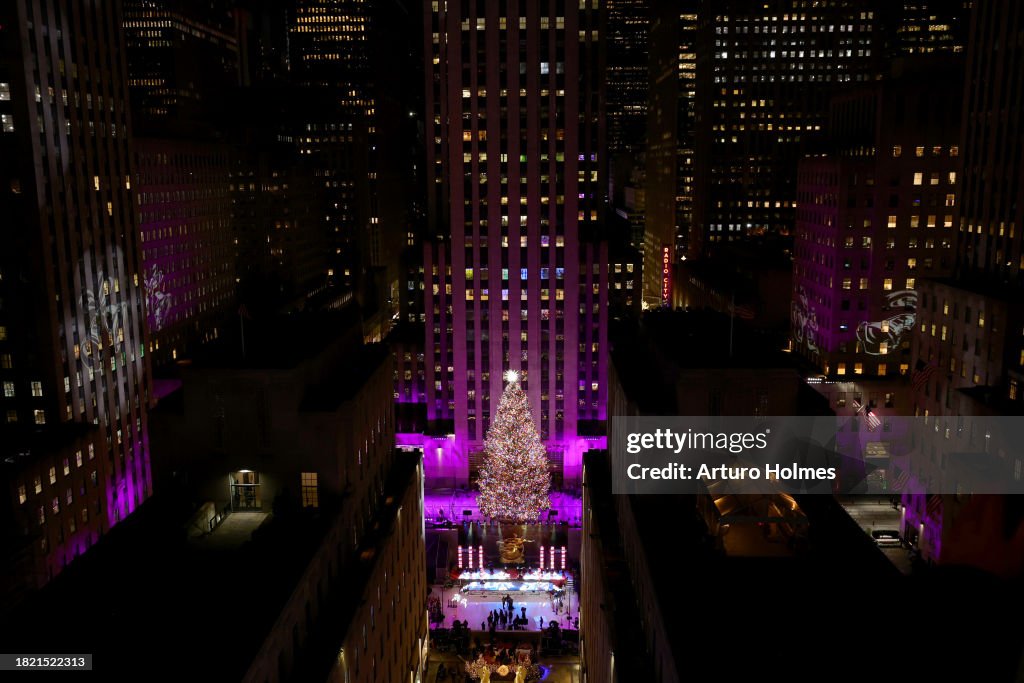 2023 Rockefeller Center Christmas Tree Lighting Ceremony