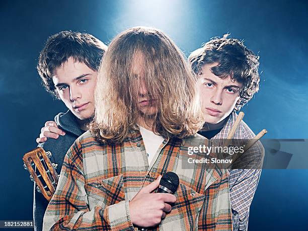 punk-band - boygroup stock-fotos und bilder