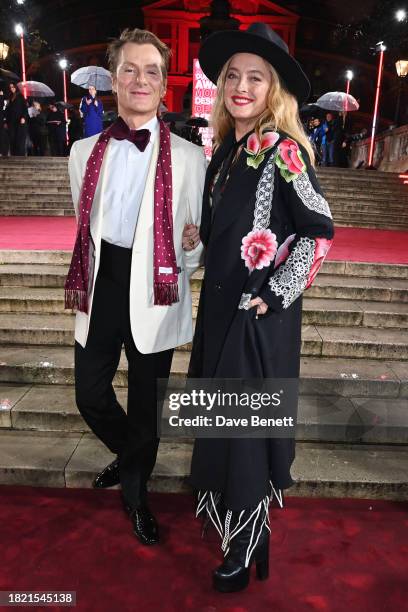 Scott Wimsett and Alice Temperley attend The Fashion Awards 2023 presented by Pandora at The Royal Albert Hall on December 4, 2023 in London, England.