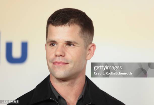 Charlie Carver attends the Los Angeles premiere of Hulu's new LGBTQ+ documentary "We Live Here: The Midwest" at Directors Guild of America on...