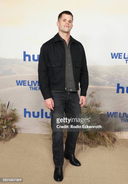 Charlie Carver attends the Los Angeles premiere of Hulu's new LGBTQ+ documentary "We Live Here: The Midwest" at Directors Guild of America on...
