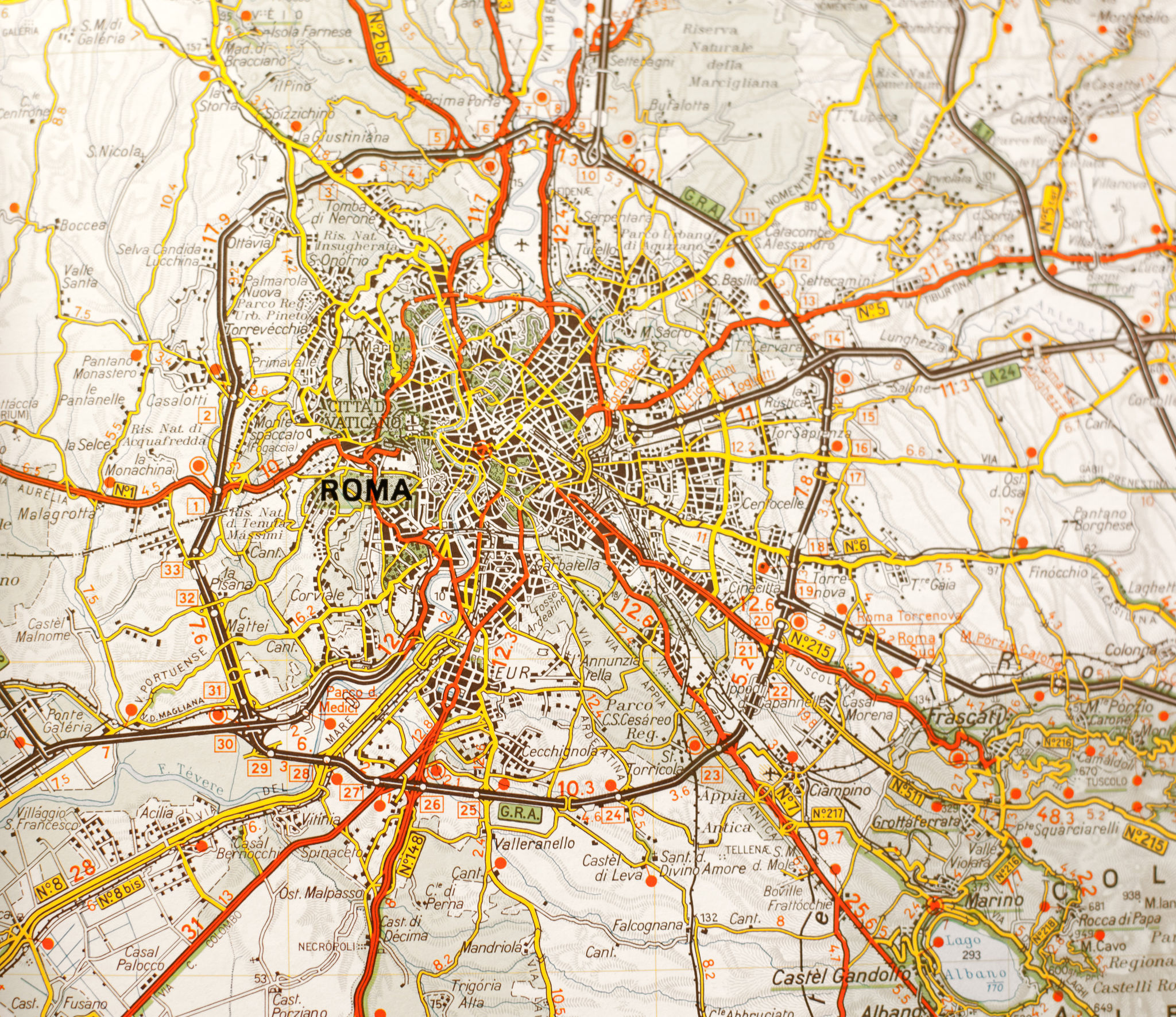 rome map