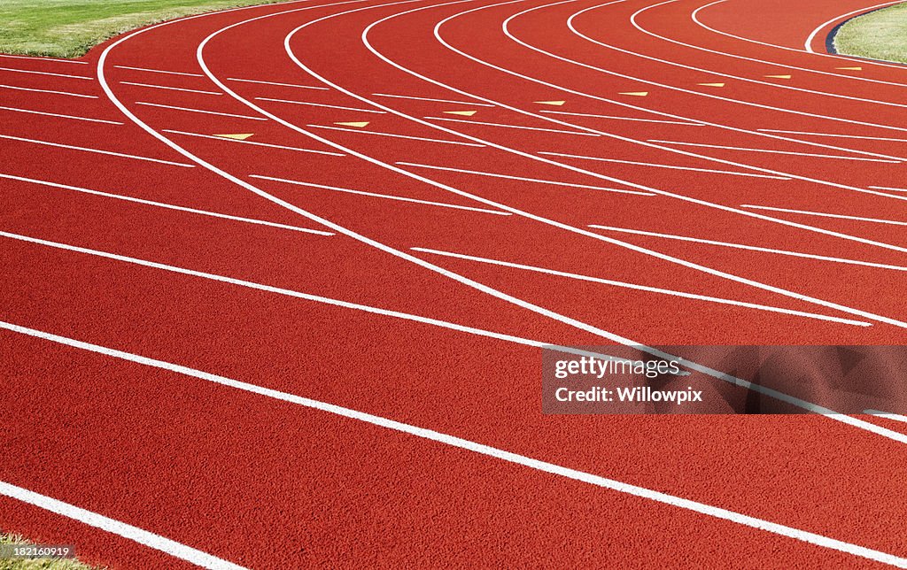 Running Track Rvt Track Lanes