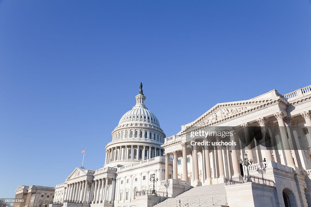 U S Congress famous Capitol Building