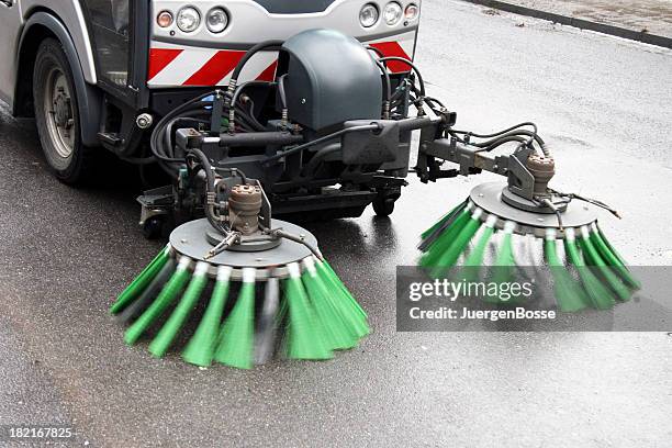 street cleaning - sweeping stock pictures, royalty-free photos & images