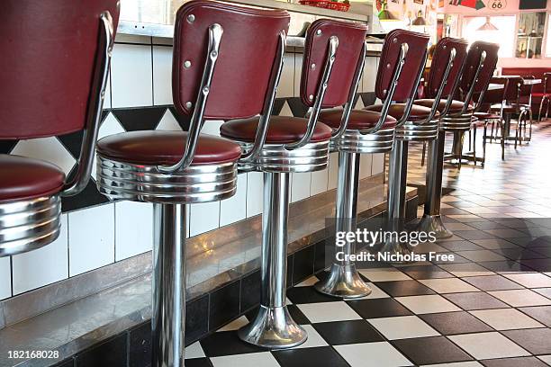 diner - snack bar photos et images de collection