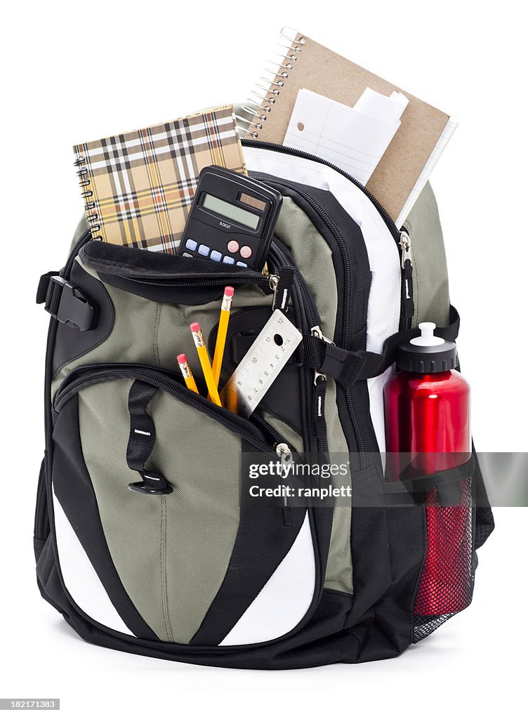 Backpack Isolated on a White Background