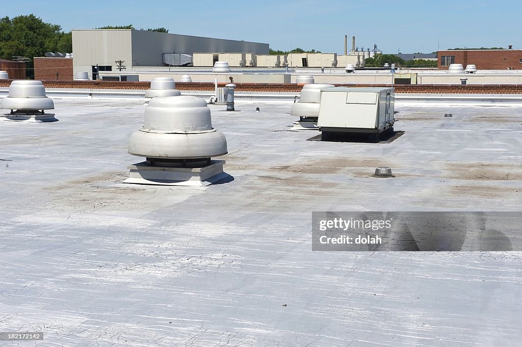 Roof of a building