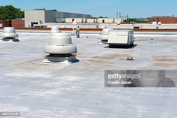 roof of a building - consumerism stock pictures, royalty-free photos & images