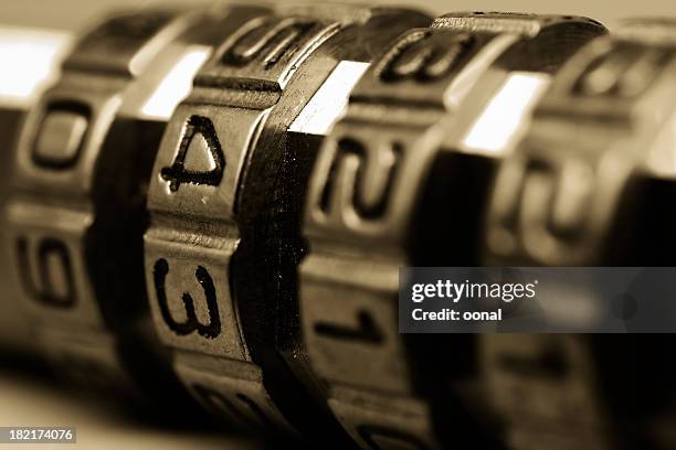 combination lock - combination lock stock pictures, royalty-free photos & images