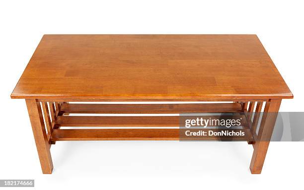 coffee table isolated - coffee table stock pictures, royalty-free photos & images