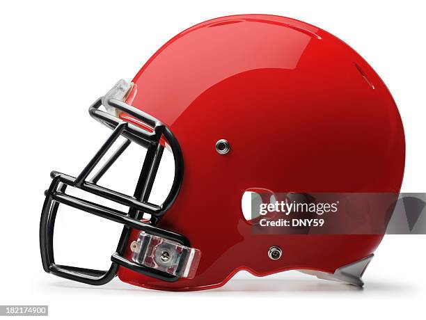 casco da football americano - football helmet foto e immagini stock