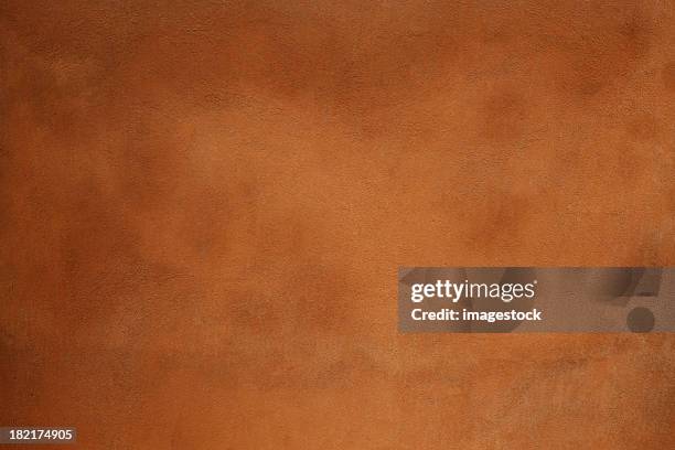 old siena pared - terracota texture fotografías e imágenes de stock