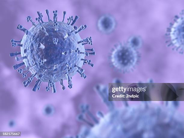 la peste porcina (virus de la gripe h1n1 - inmunologia fotografías e imágenes de stock