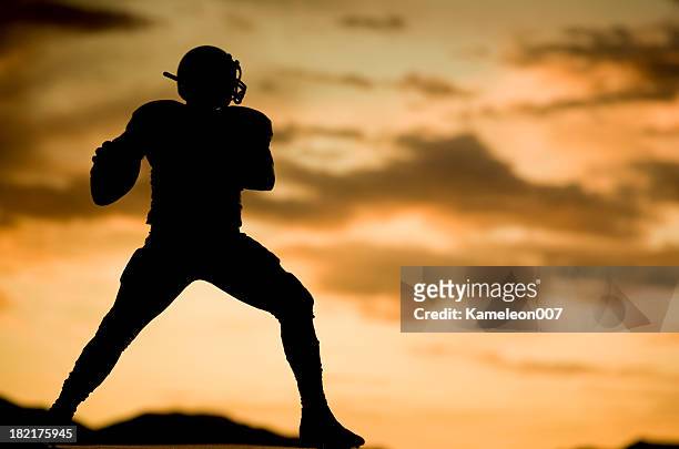 schrotflinte - quarterback stock-fotos und bilder