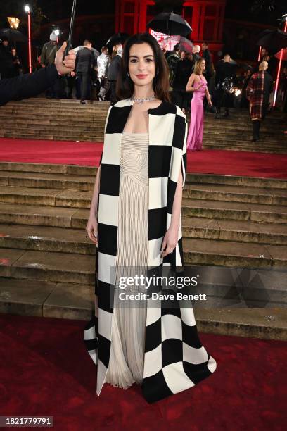 Anne Hathaway attends The Fashion Awards 2023 presented by Pandora at The Royal Albert Hall on December 4, 2023 in London, England.