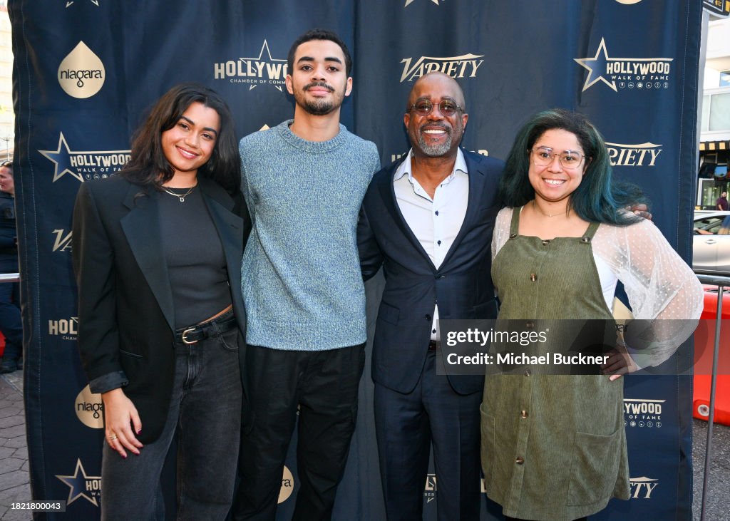 Daniella Rose Rucker, Jack Rucker, Darius Rucker and Carolyn Rucker ...