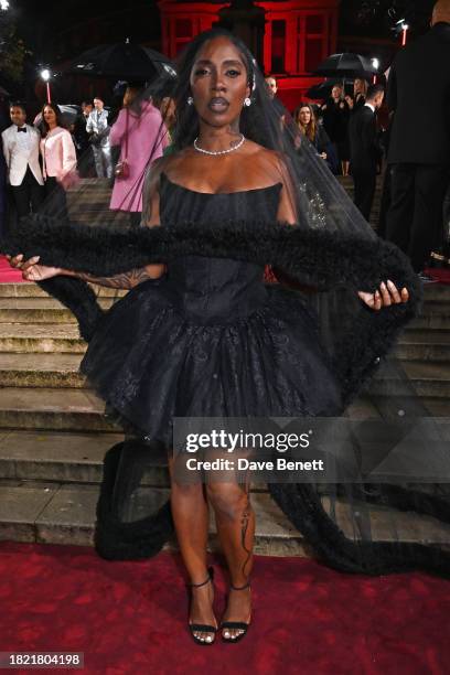 Tiwa Savage attends The Fashion Awards 2023 presented by Pandora at The Royal Albert Hall on December 4, 2023 in London, England.