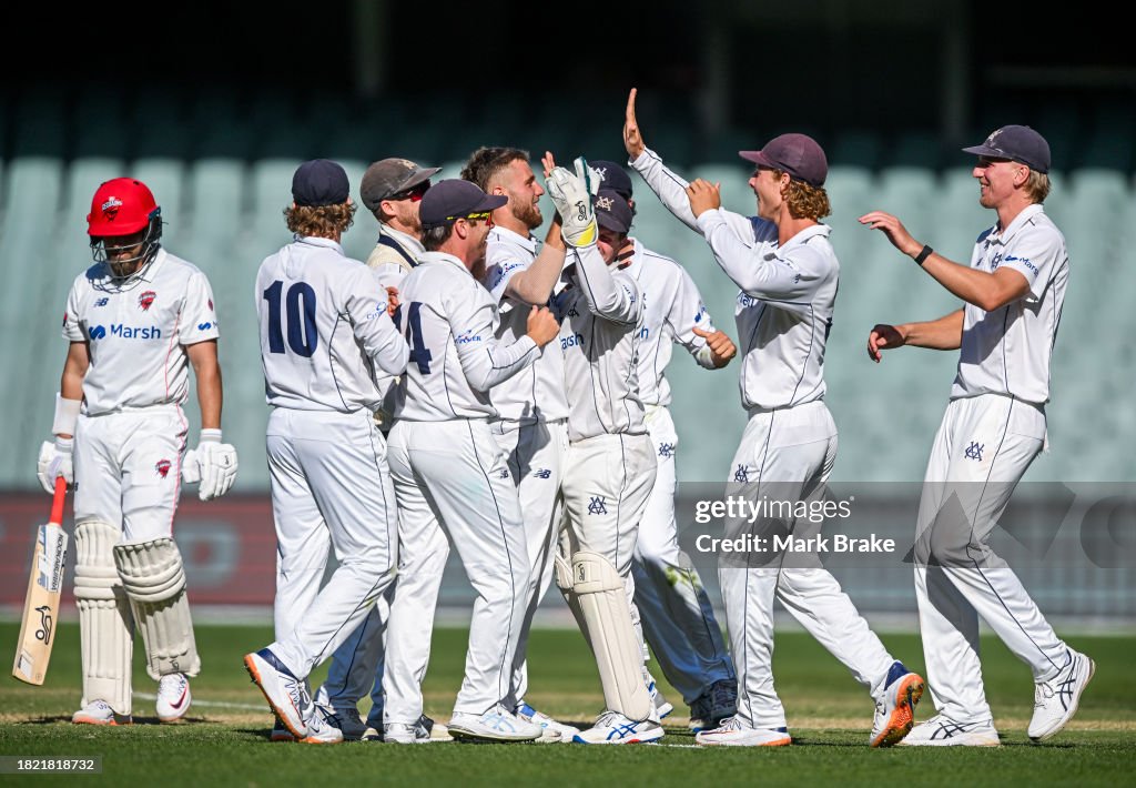 Sheffield Shield - SA v VIC: Day 3