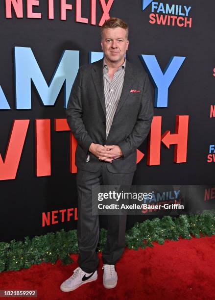 McG attends the Los Angeles Premiere of Netflix's "Family Switch" at AMC The Grove 14 on November 29, 2023 in Los Angeles, California.