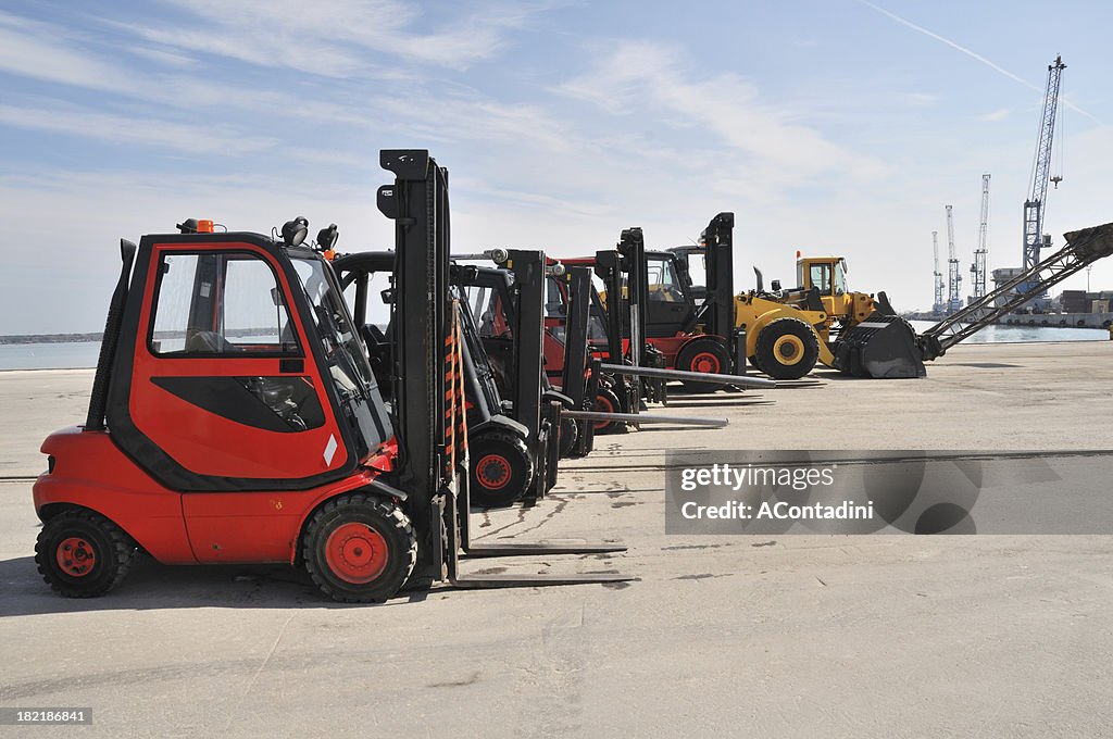 Fork lift fleet