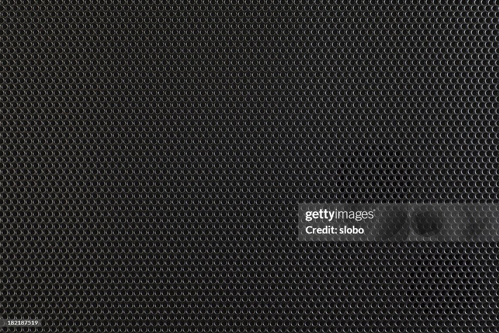 Metal Grille Over Speakers