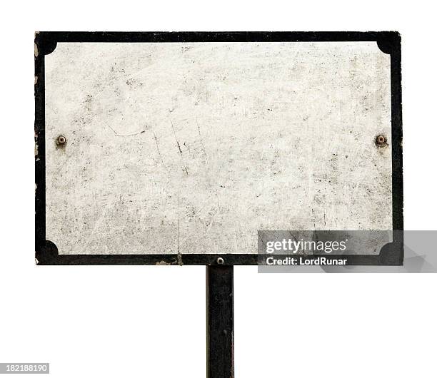 old dirty sign - sign up stockfoto's en -beelden