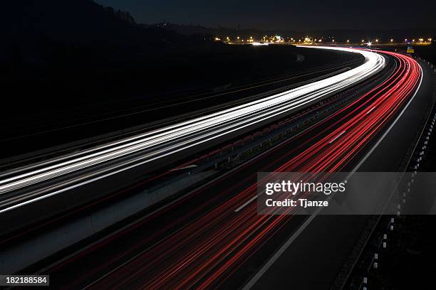 movement in motion screen capture of the highway - lichfield stock pictures, royalty-free photos & images