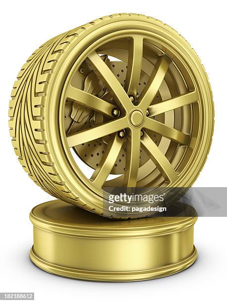 golf wheel - automotive award - prize wheel stock pictures, royalty-free photos & images