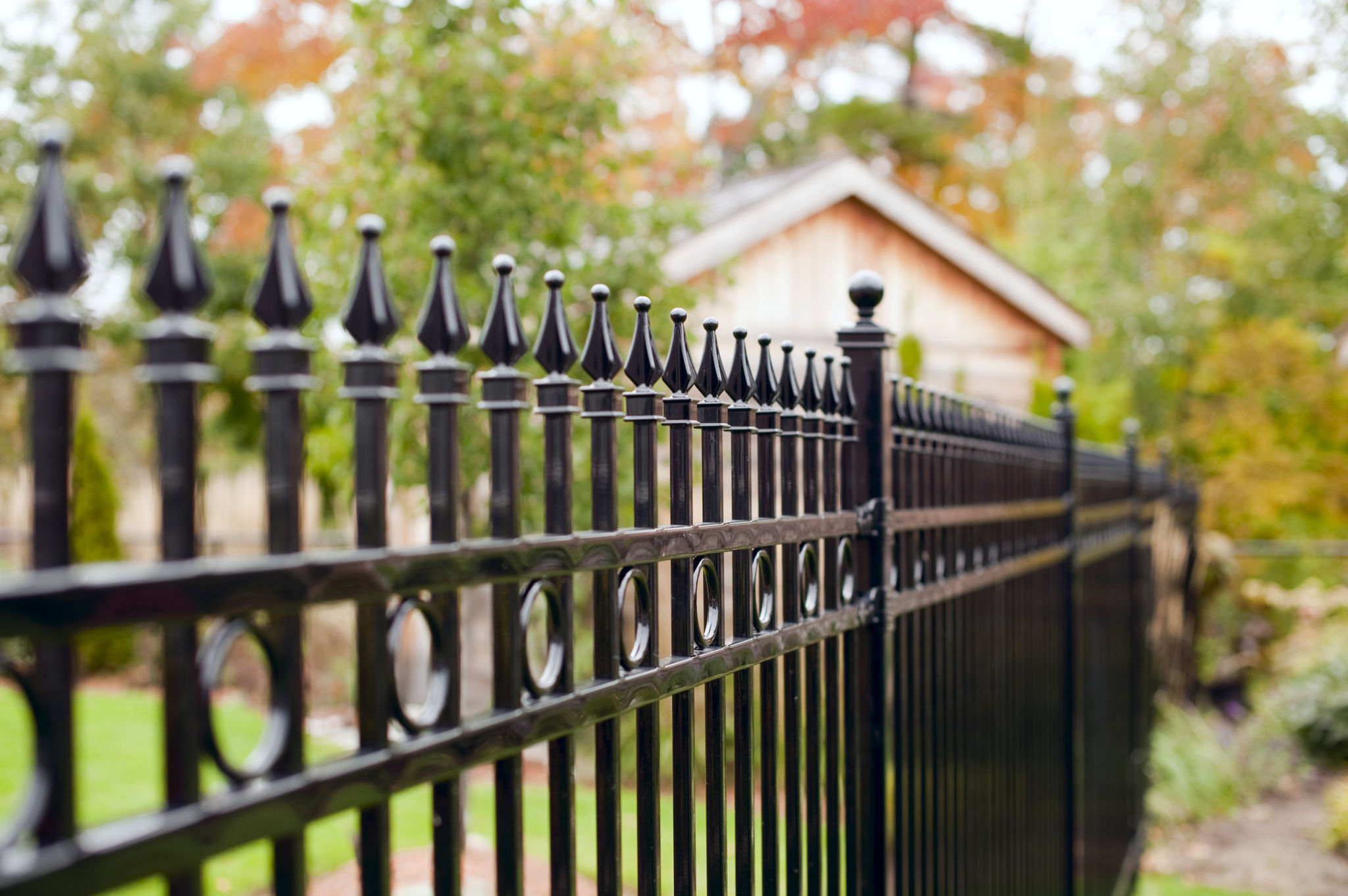 metal fence