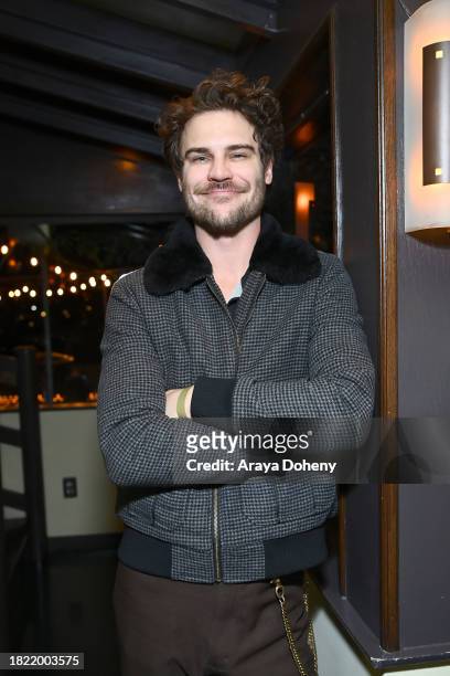 Grey Damon attends the Jordan Kuker and Katie Welch's 10th Annual Winter Wonderland Toys For Tots Charity Event at Yamashiro Hollywood on November...