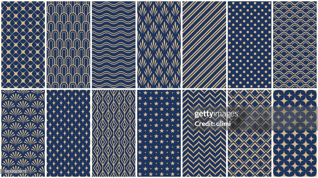 High Class Patterns Seamless Geometric Patterns High-Res Vector Graphic - Getty Images