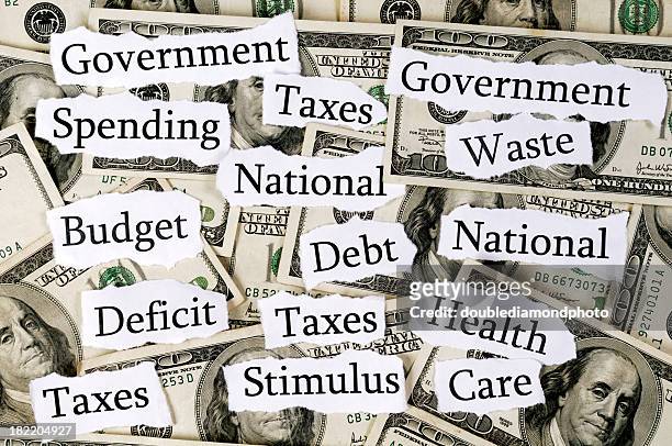 government spending - government spending stock pictures, royalty-free photos & images