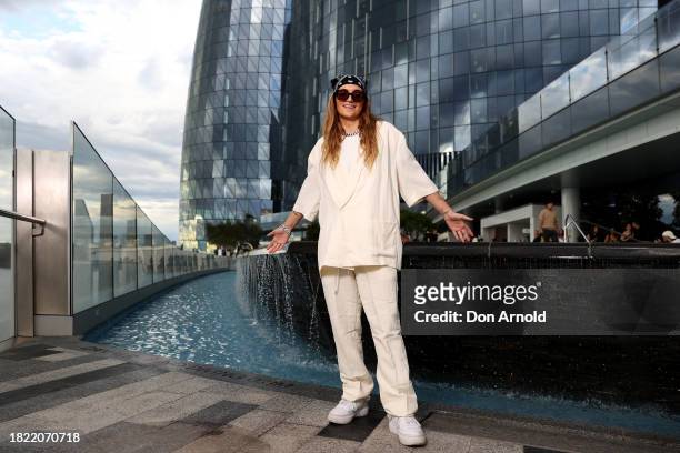 Flip poses at the Crown Summer Launch Party at the Crown Sydney on November 30, 2023 in Sydney, Australia.