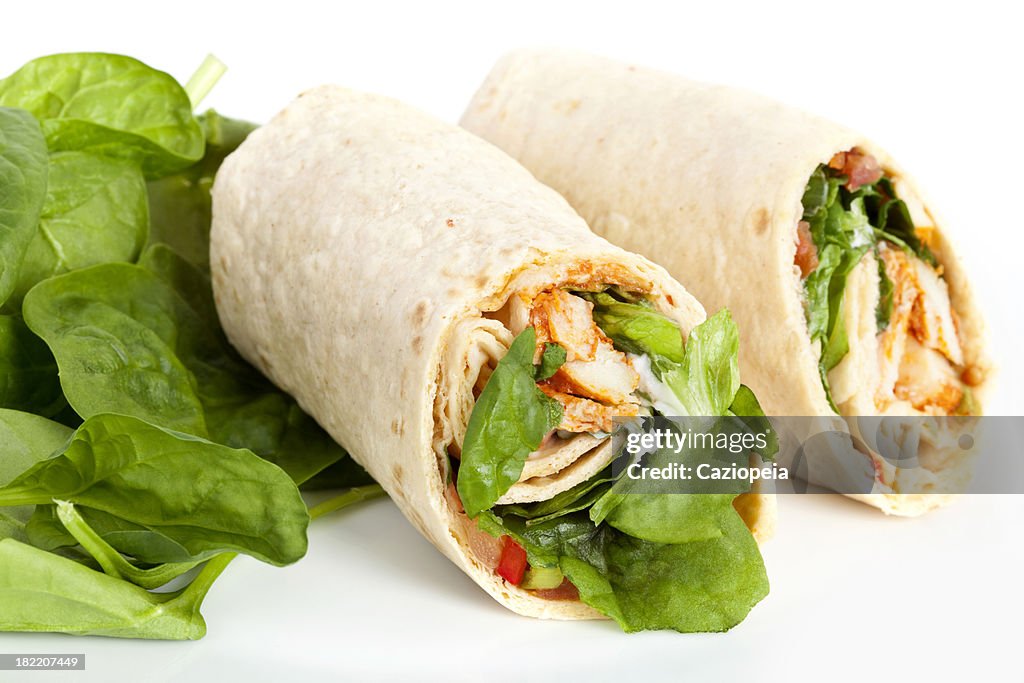 Chicken Salad Sandwich Wrap