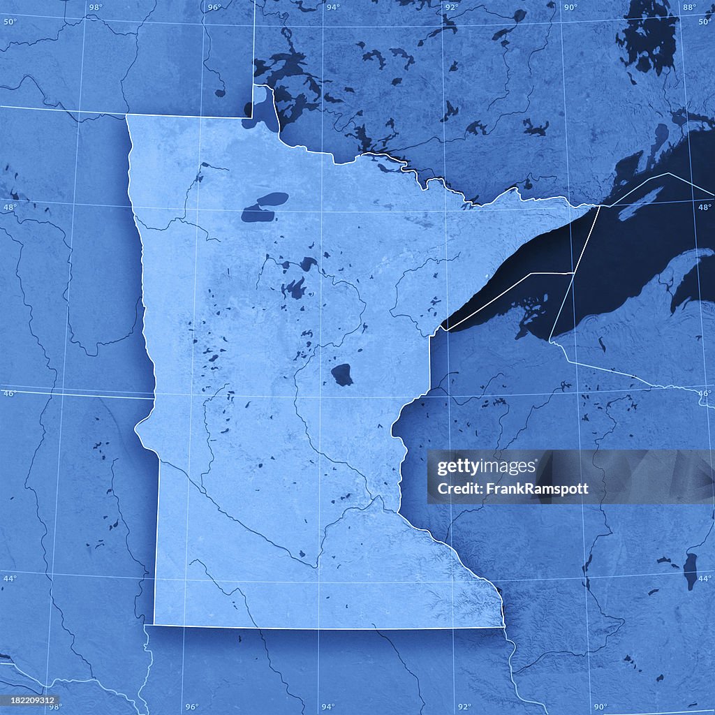 Minnesota Topographic Map