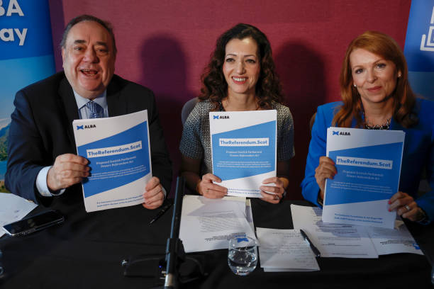 GBR: The Alba Party Hold Press Conference To Propose New Independence Bill