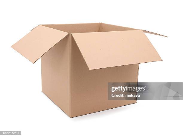 cardboard box - cartons bildbanksfoton och bilder