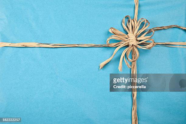 gift background - raffia stock pictures, royalty-free photos & images