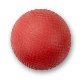 Playground Ball Red