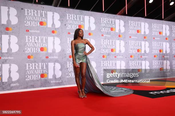 Odudu during The BRIT Awards 2019, The O2 Arena, London, England, on 20 February 2019.