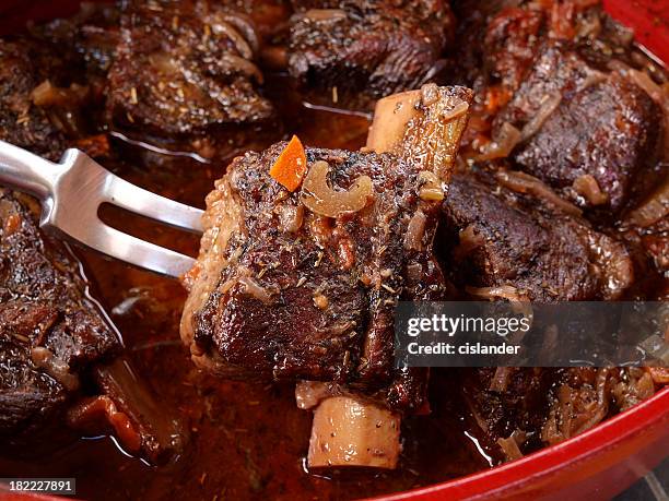 short rib preparation - braised stock pictures, royalty-free photos & images