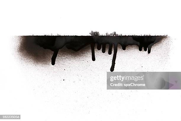 spray de tinta execuções - spray-de-tinta imagens e fotografias de stock