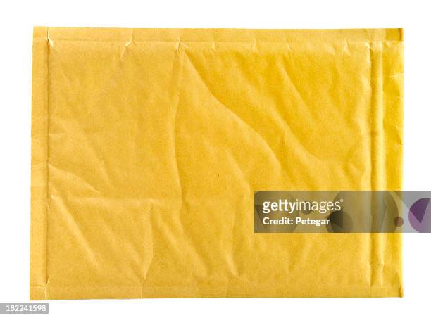 padded envelope - manilla envelop stockfoto's en -beelden