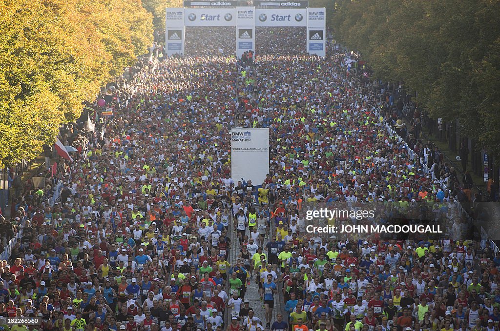 GERMANY-BERLIN-MARATHON