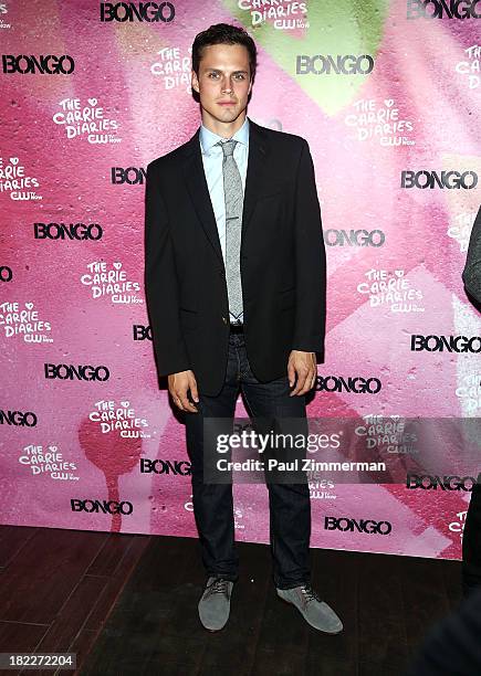 Jake Robinson attends "The Carrie Diaries" Season Two Premiere Party at Gansevoort Park Avenue on September 28, 2013 in New York City.