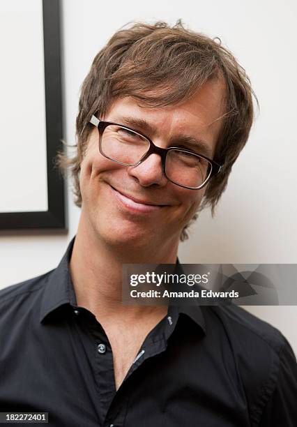 Musician and photographer Ben Folds attends the opening of his photo exhibition "Between The Notes" at Gallery 169 on September 28, 2013 in Santa...