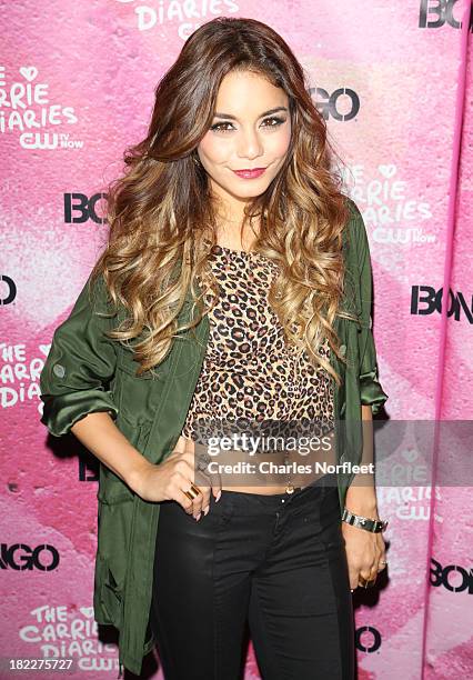 Vanessa Hudgens attends "The Carrie Diaries" Season Two Premiere Party hosted By Bongo September 28, 2013 in New York, United States.